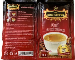 Cà Phê Sữa hòa tan 3 in 1 KING COFFEE - 720g (45 gói x 16g)