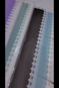 20 Lembar Wrapping Pastel Lace - Cellophane Kertas Buket Bunga W042