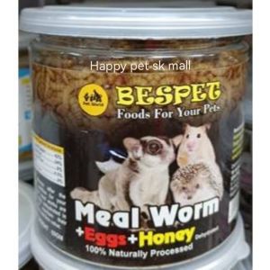 Bespet food 100% naturally processed - Meal Worm+Eggs+Honey 60g