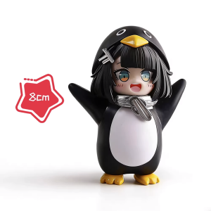 Bandai | Gugugaga Little Penguin Administrator PVC Figure Birthday Gift Model Ornament Model Anime Collection Desk Display Exhibit Gift