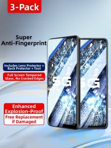OUXUAN | Full Screen HD Anti-Explosion Anti-Blue Light Fingerprint Resistant Phone Screen Protector