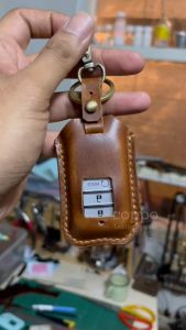 Coppo Dompet Casing Remot Mobil Motor Keyless Handmade Kulit Sapi Premium