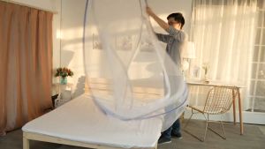 GA มุ้งกาง มุ้งสปริง มุ้งสปริง มุ้งเต็นท์ มุ้งกันยุง มุ้งกางนอน กางอัตโนมัติ พกพาสะดวก มีหลายขนาดทั้ง 4ฟุต 5ฟุต 6ฟุต