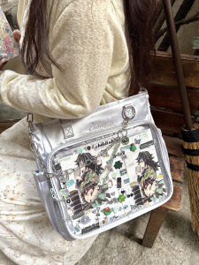 AORDA | Hidden Light Sign Transparent Large Capacity Backpack