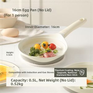 CAROTE | Titanium Non-Stick Induction Compatible Mini Frying Pan