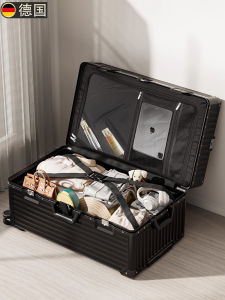 Large Capacity Travel Suitcase for Men And Women 28 Inch Pull Rod Carry-On Bag Durable ABS PC Material Fashionable Trendy Style