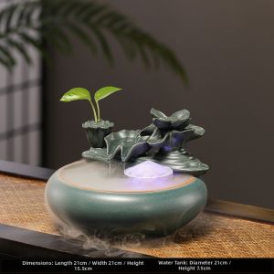 FENGHONGTAO | Circulating Water Decorative Ceramic Item