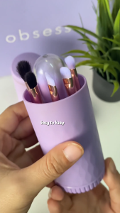 OBSESS On The Go Makeup Brush Full Set Brush Travel Edition