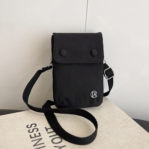 Summer Mini Canvas Bag Womens Commuter Casual Crossbody Phone Bag Fashionable Trendy New 2025 Handbag Soft Polyester Lining