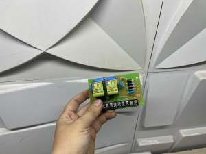 Bảng vỉ mạch điện tử lắp cho máy uốn sắt phi 25 của hàn quốc