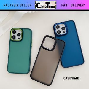 OPPO F11 Pro A15 A15s A16 A18 A38 A31 2020 A54 A57 2022 A77s A58 A74 A95 A78 A92 A93 A94 A98 Reno 5F 8T 4G 5G plain matte chrome hard phone case casing cover 手机壳