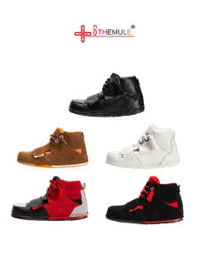 THEMULE | Ugly Cute Design High Top Boots Wide Fit