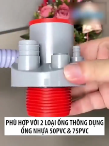 Bộ Đầu Nối Ống Nước Ngăn Mùi Cho Bồn Rửa Nhà Bếp 5 trong 1 Chặn mùi hôi chống côn trùng chống nước trào ngược