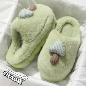 Dép Bông Nấm Mùa Thu Đông Mới Cho Nữ Ấm Áp Thoải Mái Trong Nhà Dép Mẹ Cho Bé Trai Và Bé Gái Dép EVA Đế Mềm