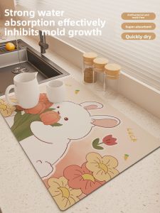 Kitchen Grade Silicon Dendroid Coaster Heat Resistant Slip Proof Absorbent High Temperature Tolerant Dining Mat Dish Plate Dry Quick