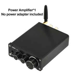 YJCO D130B HiFi Bộ Khuếch Đại Công Suất Âm Thanh 2.0 Kênh 130Wx2 Bluetooth 5.0 Âm Thanh Stereo Cho Rạp Hát Tại Nhà Thân Kim Loại