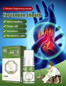 Tenosynovitis spray wrist thumb elbow joint pain finger wrist swelling pain heel pain synovial joint spray