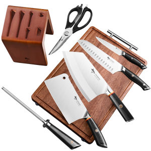 Mad Shark | Comprehensive Kitchen Knife Set Family Use