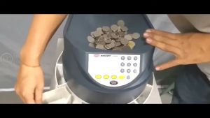 Uni-SMART เครื่องนับเหรียญ คัดแยกเหรียญ เครื่องนับเงิน Coun counter Coin sorter รุ่น US-600C