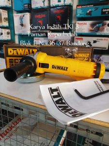 Mesin Gerinda Slepan 5"Inch Dewalt DWE8310S dwe 8310s Angle Grinder 1.10Watt 125mm Saklar Pinggir
