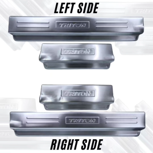 GCAO CAR DOOR ENTRY GUARD PROTECTOR TRITON SIDE STEP SILL (GOOD QUALITY) (2632)
