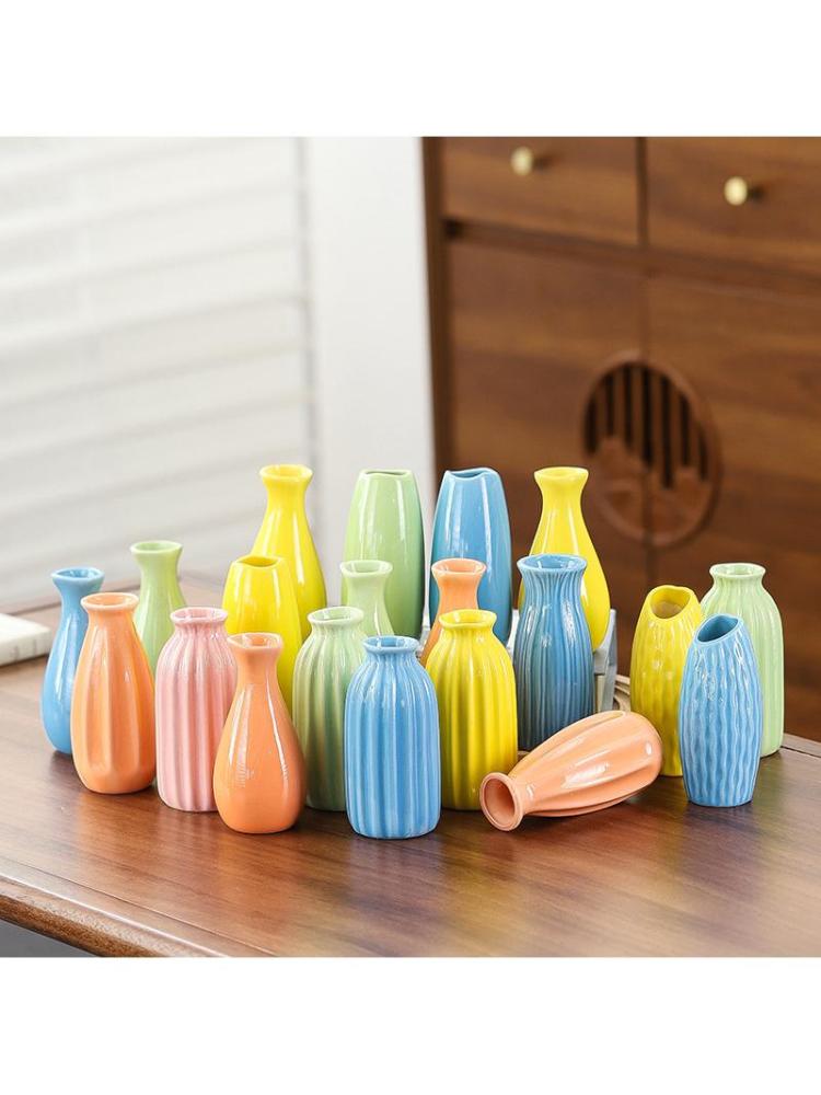 FENGHONGTAO Modern Minimalist Ceramic Vase, Decorative Flower Vase Ideal For Dried Floral Arrangements Home Table Decor
_voghion.com