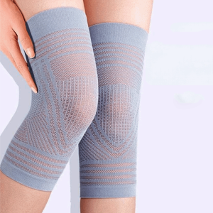 WRELS | 1Pair Compression Kneepads Women Pain Relief Compression Hiking Knee Brace Breathable Elastic Thin Lightweight Indoor Knee Cover