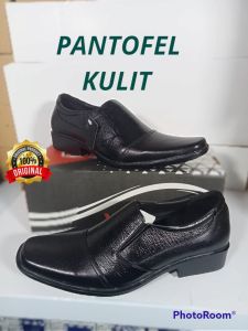 L17 Sepatu Pantofel Kulit Keren Sepatu Kerja Kantor Pria Dinas Rsy21