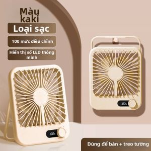 LINGYUE | Quạt Bàn Di Động Ít Ồn Lượng Gió Lớn