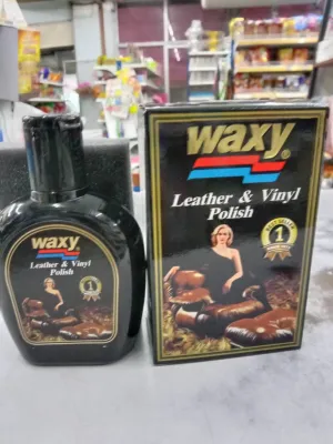 Waxy แวคซี่ 125มล 1กล่อง ผลิตภันฑ์ดูแลเครื่องหนัง ครีมขัดหนัง