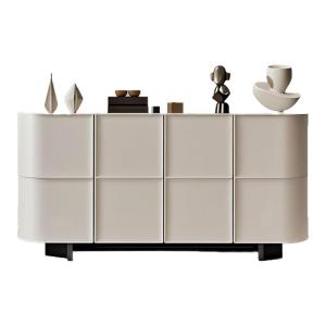 Linliangmu Original Minimalist Italian Style Painted Dining Room Sideboard Wall-Mounted Storage Cabinet Entrance Hall Cabinet