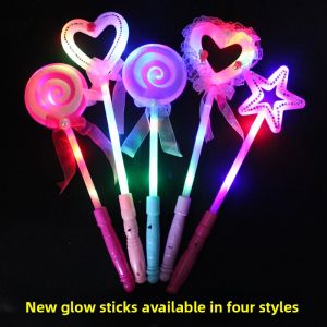 HUANLEPAIDUI | LED Multi-color Lollipop-shaped Glowing Wand