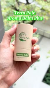 TERRA PAFE COMFREY BALM  บาล์มสมุนไพรแท่งแบบหมุน ช่วยลดการอักเสบจากยุงกัด แมลงกัดต่อยใช้ดมเพื่อลดอาการวิงเวียนศีรษะ เวียนหัว ใช้ดม หรือทา 7กรัม กลิ่นหอมมาก หอมสมุนไพร ดมแล้วสดชื่น 3แท่ง