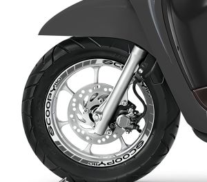 stiker velg Scoopy stiker velg silver