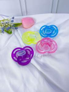 paling dicari!! Karet Empeng gepeng kupukupu warna warni uk L