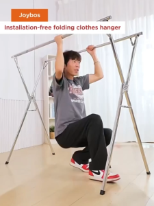 FMA Jemuran Baju Lipat 13 - 2M Jumbo Rak Jemur Pengering Pakaian 3 Tiang Galvanis Kokoh Awet Stabil