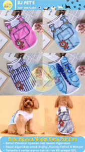 Baju Anjing dan Baju Kucing Kelinci Model Kaos Printing Mini Bear KA0012025