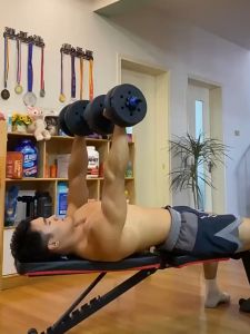 Adjustable Dumbbell Bench 4 IN 1 Sit-up Bench Press Chair Gym Bench Fitness Equipment Exercise Bench