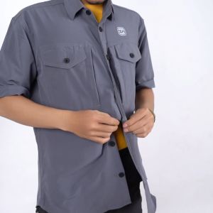 Zarventure Xaber: Kemeja Lengan Pendek Kualitas Tinggi & Nyaman