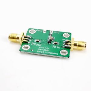 NEW 30-4000mhz RF Wideband Amplifier Gain 40db Low Noise Amplifier LNA Board Modules DC 5V 50Ω for FM HF VHFf/UHF