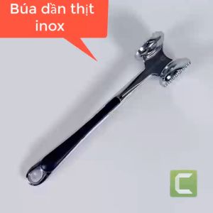 Dụng Cụ Làm Mềm Thịt Cho Nhà Bếp Bằng Inox Kích Thước 22x5cm Cao Cấp
