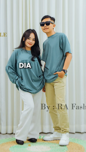 Konsep Couple oleh RA Fashionable | Sudah Couple Kaos Pria & Blouse Wanita
