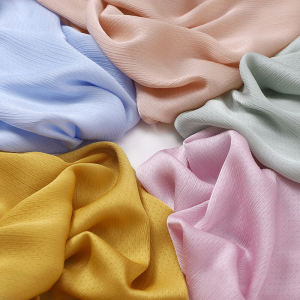 New Style Silk Satin Scarf Womens Headscarf Travel Cover up Shoulder Shawl Multi-Functional Korean Version Summer Length