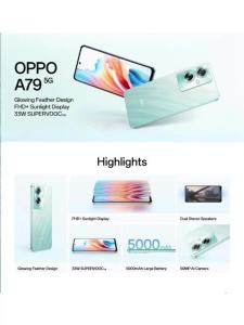OPPO | 2026 Official phone OPPO A79 Product Authent 8GB RAM 256GB Storage Unlocked Dual SIM 6.2 FHD+ Waterdrop Screen Mediatek