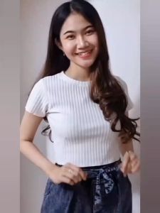 Celana Jeans Kulot Cargo Highwaist Modern Wanita Dewasa Trend Masakini