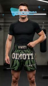 ONE Fitness Nam Nhanh Khô Co Giãn Quần Short Thể Thao Thông Thường Võ Thuật Quyền Anh Đấu Vật Quần Tập Polyester Đan Quần Boxer