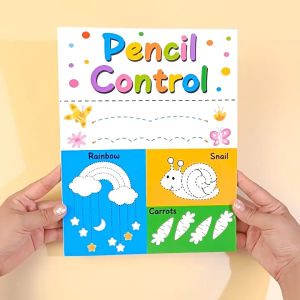 【SG Stock】Pencil Control Tracing Workbook for Kids My First Book of Patterns 50 Pages