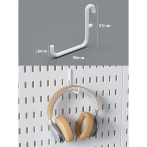 Nordic-Style Home Storage Rack: Drill-Free Room Background Wall Creative Wall Storage Pegboard Combination Display Rack