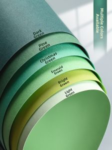 YUANHAO | Eco-friendly Gradual Green Tinted Art Paper 230g