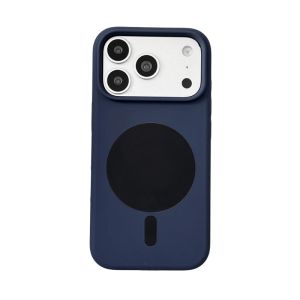 Liquid Silicone Magnetic Case for iPhone 17 18 Pro Max 18Pro 17Pro 18ProMax iPhone17 i17 for Magsafe Shockproof Soft Phone Cover